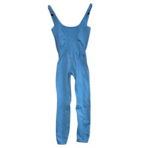 Free People Movement FP x Hatch Good Karma blue onesie NWOT